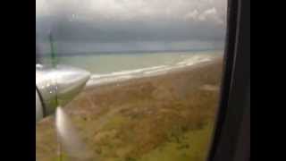 Air New Zealand Beechcraft 1900D - Takeoff from Wanganui in a Weatherbomb