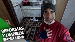 EMPIEZAN LAS REFORMAS Y LA LIMPIEZA EN LA NUEVA CASA RURAL