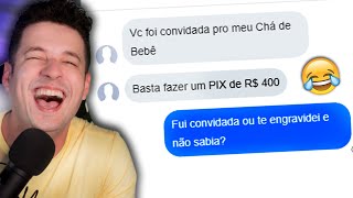 CONVERSAS DE MÃES SURTADAS - (convites de chá de bebê)