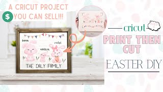 💲 Cricut Project You Can Sell 💲 | Let's Craft For Easter