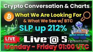 What We Are Looking For & What We See w/ Bitcoin & Crypto | SLP up 212% | Ep#19