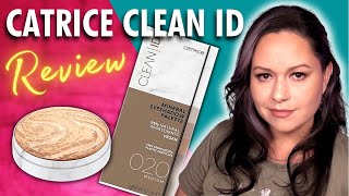 Trying Catrice CLEAN ID Mineral Bronzer, Eyeshadow and Mineral Swirl Highlighter | Mineral Makeup