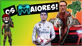 TOP 10 MAIORES YouTubers PORTUGUESES de JOGOS que... RicFazeres, Daizer, Chentric, KazzioTV