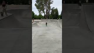 Kickless double on a scooter!