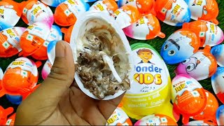 Kinder Surprise Egg Toys Opening | A Lot Of Kinder Joy Chocolate ASMR | @tajinstv3359