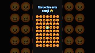 Encuentra este emoji 😭 #shorts