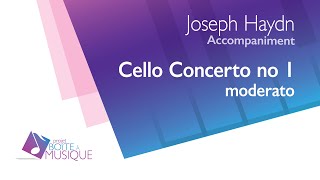 J. Haydn - Cello Concerto no 1in C major - I. Moderato (piano accompaniment)