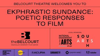 Ekphrastic Sundance  Poetic Responses to Film