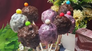 Chocolate Cake Pops For Kids #shorts