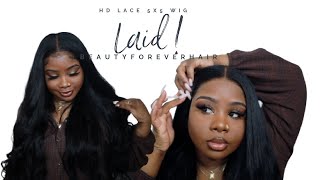 What Lace ??? 5X5 HD Lace Wig Transformation ! | BeautyForeverHair | Beginner Friendly