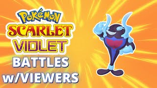 Pokemon Scarlet & Violet VS Viewers LIVE