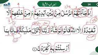 041 Surah Fussilat 13 - 14 A'raab | Grammar | Urdu Tarjuma | Tafsir Ibn Kaseer  #اعراب القرآن