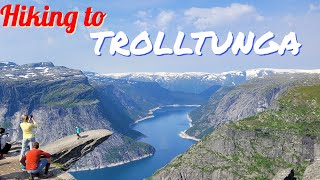 THE JOURNEY TO TROLLTUNGA  | EPIC 27KM NORWAY HIKE