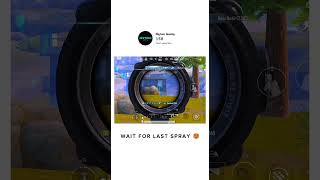 Wait For Last ! Spray 🥵 BGMI PUBG#bgmi#pubg #pubgmobile #feed #shorts #viralshorts #wait