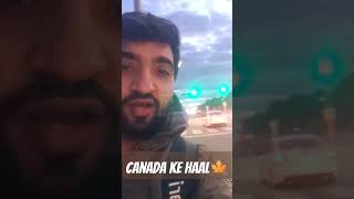 Canada me student ki halat dekho🍁😬😮 #canada #students #trending #shorts