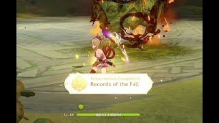 Dendro Hypostasis Achievement: Records of the Fall | Genshin Impact 3.2