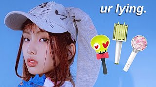 ranking ugly kpop light sticks