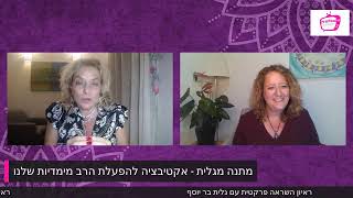 ראיון השראה פרקטית עם גלית בר יוסף 13.9.22