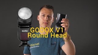 Godox Round Head V1 flitser specs en accessoires