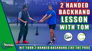 Hit Your Two Handed Backhand Like The Pros