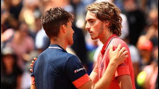 🏆 Stefanos Tsitsipas vs Dominic Thiem - 6 minutes of Brutal Tennis - ATP Nitto Finals Preview   🔥