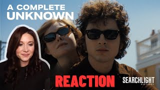 A Complete Unknown Official Trailer Reaction! Looks Good!