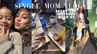 My Life as a Single Mom | Apple Vision Pro Test + GRWM + The Park + Birthday Brunch Girls Day