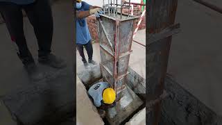 Shuttering dismantle #youtubeshort #concretemixing #constrcution