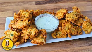 Vkusnyy indiyskiy retsept: Pakora #pakora #pankeyki #zakuska