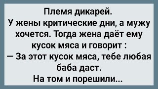 Как Дикарю За Кусок Мяса Дали! Сборник Свежих Анекдотов! Юмор!