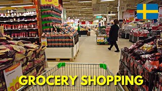 Supermarket Shopping Walk in Sweden (with Commentary and Price Comparison )