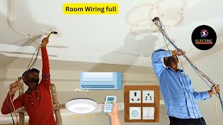 Room full wiring Electricals ।। Room ki underground electrical wiring kaise kre ।। electrical wiring