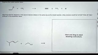 Please examine the model reaction below  NH3 + NH4+ Assuming that the reactants in the second reacti