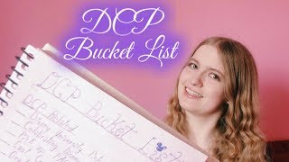 DCP Bucket List | DCP 2018