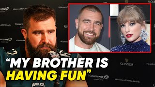 3 MINUTES AGO: Taylor Swift and Travis Kelce are Dating, Jason Kelce REACTS!