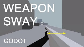 Weapon Sway (Another Method) In Godot