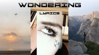 AIRxYEL "WONDERING" - lyric video