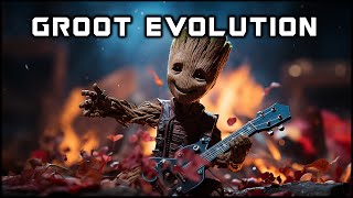 Groot Evolution (Baby to Adult) in Alternate Universe