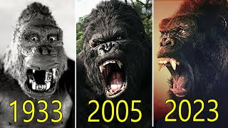 Evolution of King Kong in Movies w/ Facts 1933-2023