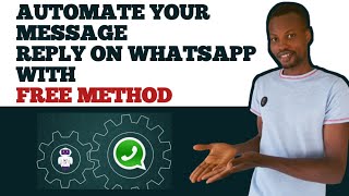 how to set up chat bot on whatsapp | using just your mobile  phone 2024