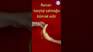 Banan təzyiqi salmağa kömək edir #shorts