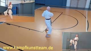 Shotokan Kata im Goju-Ryu Training, es gibt Schlimmeres🤭🙈😀