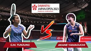 Badminton 2023 Gregoria Mariska Tunjung vs Akane Yamaguchi | Daihatsu Japan Open 2023