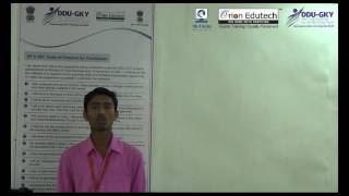 DDU-GKY student's success story, from Orion Edutech- Aradhan Nomosudra