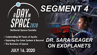 NSS "A Day in Space" Segment 4 - Dr. Sara Seager and Exoplanets