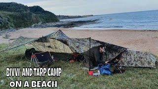 WILD CAMPING ON THE NORTHUMBERLAND COAST