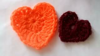 #crochet_heart #explore #diy #vlog طريقة عمل قلب كروشية بمنتهى السهولة ويستخدم للتزين #كروشيه