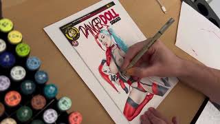 Naughty Harley Doll coloring