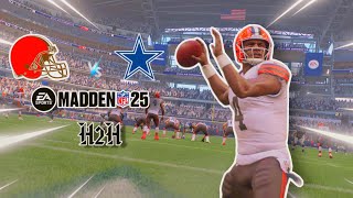 Madden 25 | Browns vs. Cowboys Online Head To Head (Xbox Series X)