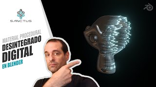 Desintegrado Digital - Material Procedural en Blender